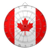 Jeu De Fléchettes Tableau de bord avec drapeau du Canada (Devant)