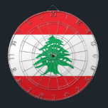Jeu De Fléchettes Tableau de bord avec drapeau du Liban<br><div class="desc">Ajoutez un flair unique à votre salle de jeux avec notre tableau de bord exclusif avec le drapeau du Liban ! Conçu avec une attention minutieuse aux détails, ce tableau de bord est plus qu’un objet récréatif, c’est une célébration de la culture et du patrimoine du Liban. Le design saisissant...</div>