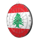 Jeu De Fléchettes Tableau de bord avec drapeau du Liban (Devant droit)