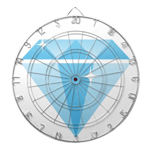 Jeu De Fléchettes Tableau de bord de cage métallique diamant (Devant)