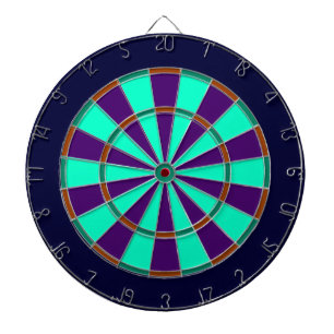 Jeu De Fléchettes Tableau de bord de la cage métallique bleue, verte