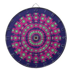Jeu De Fléchettes Tableau de bord des sphères psychédéliques