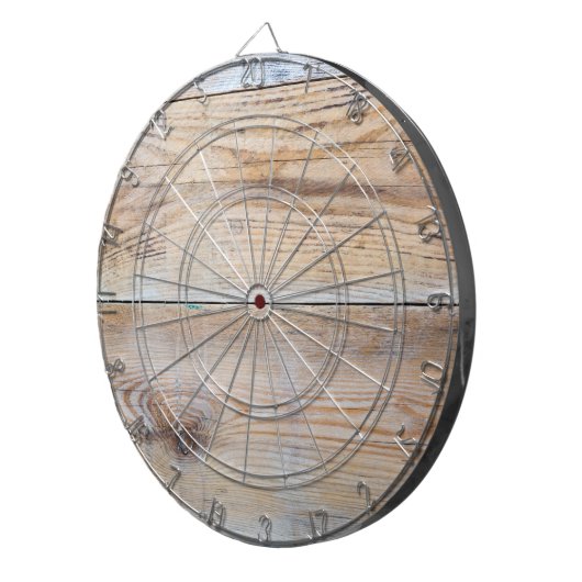 Jeu De Fléchettes Tableau de bord du bois (Devant droit)