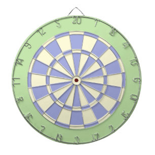 Jeu De Fléchettes Tableau de fléchettes : crème, lilas pâle et vert