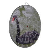 Jeu De Fléchettes Tableau noir cygne (Devant gauche)