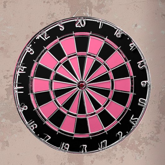 Jeu De Fléchettes Tableau noir et rose pour dames