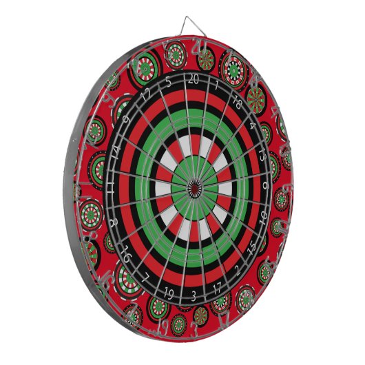 Jeu De Fléchettes Tableaux de Noël (Devant gauche)