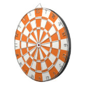 Jeu De Fléchettes Tangérine Orange Et Blanc (Devant droit)