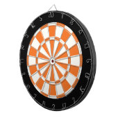Jeu De Fléchettes Tangerine Orange Noir Et Blanc (Devant droit)