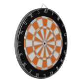 Jeu De Fléchettes Tangerine Orange Noir Et Blanc (Devant gauche)