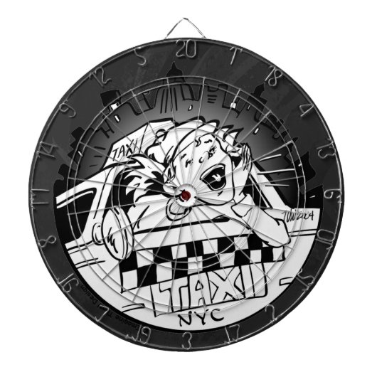 Jeu De Fléchettes Taxi fille (Devant)