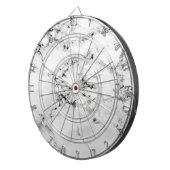 Jeu De Fléchettes Texture de marbre (Devant droit)