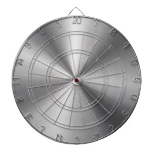 Jeu De Fléchettes Texture radiale métallique personnalisée