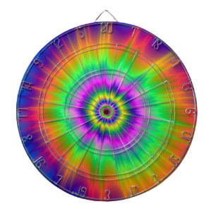 Jeu De Fléchettes Tie Dye Fireball