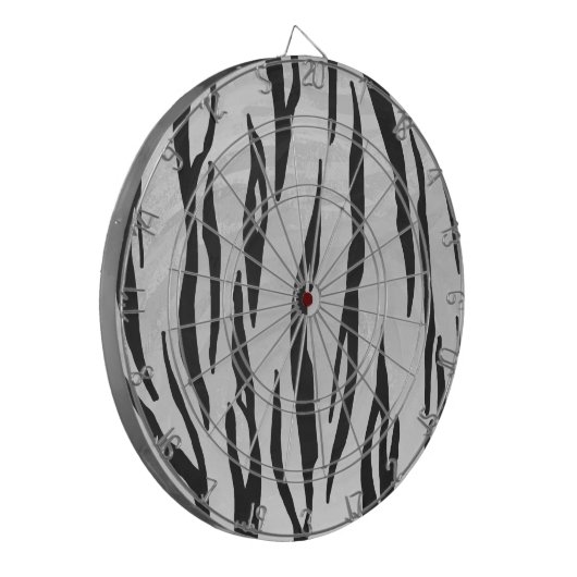 Jeu De Fléchettes Tiger noir et blanc (Devant gauche)