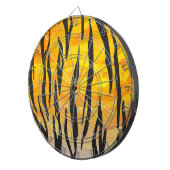 Jeu De Fléchettes Tiger noir et orange (Devant droit)