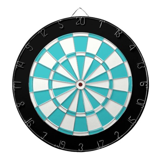Jeu De Fléchettes Topaz Bleu Noir Et Blanc (Devant)