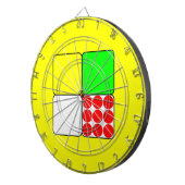 Jeu De Fléchettes Tour de France Jerseys 3 Jaunes (Devant droit)