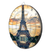 Jeu De Fléchettes Tour Eiffel Paris Soirée européenne (Devant droit)