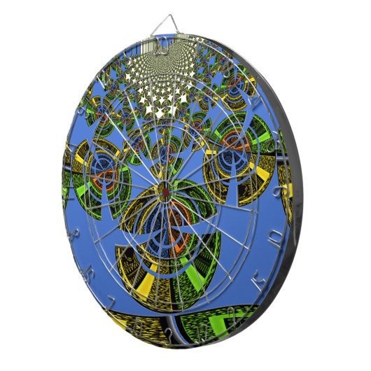 Jeu De Fléchettes Tradition bleue (Devant droit)