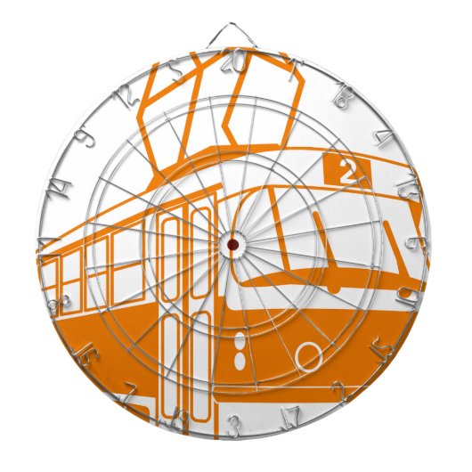 Jeu De Fléchettes Transport par tramway électrique (Devant)