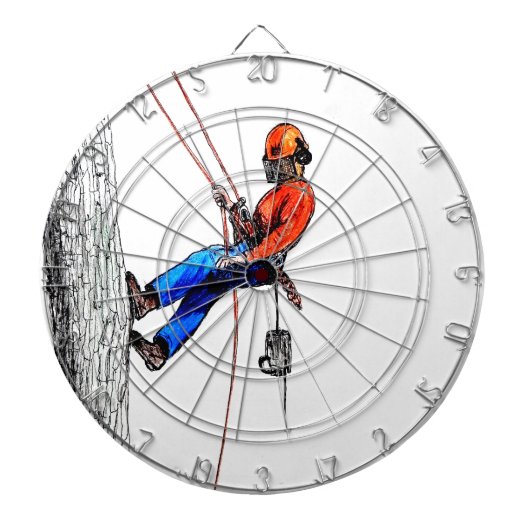 Jeu De Fléchettes Tree Surgeon Arborist (Devant)