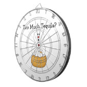 Jeu De Fléchettes Trop de tableau de bord Tequila (Devant droit)