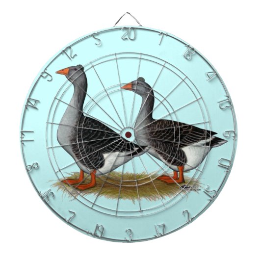 Jeu De Fléchettes Tufted toulouse Geese (Devant)