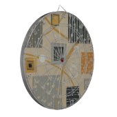 Jeu De Fléchettes Tuiles graphiques abstraites (Devant gauche)