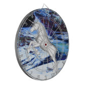 Jeu De Fléchettes Unicorne dans la neige (Devant gauche)