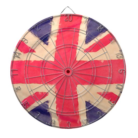 JEU DE FLÉCHETTES UNION JACK (Devant)