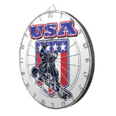 Jeu De Fléchettes USA Snowboard (Devant droit)