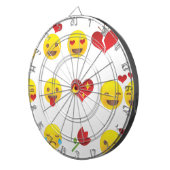 Jeu De Fléchettes Valentine Emojis (Devant droit)