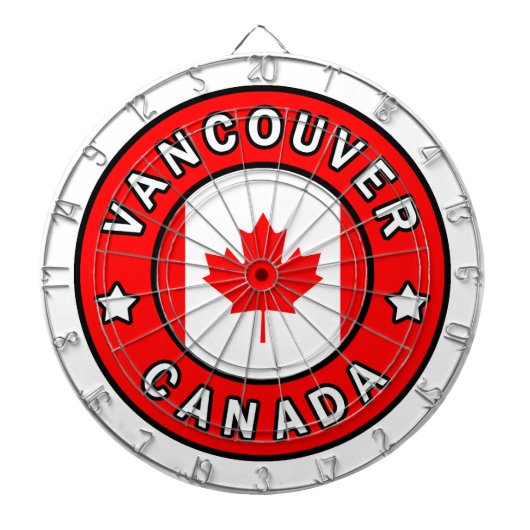 Jeu De Fléchettes Vancouver Canada (Devant)