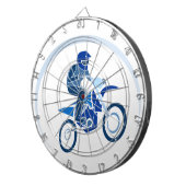Jeu De Fléchettes Vecteur Vectoriel Dirt Biker (Devant droit)
