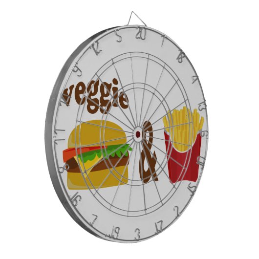 Jeu De Fléchettes Veggie Burger et Fries (Devant gauche)