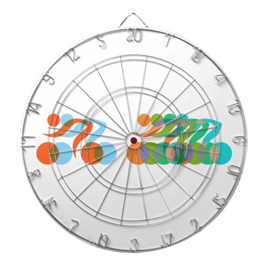 Jeu De Fléchettes Vélo Freak (Devant)
