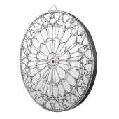 Jeu De Fléchettes Verre de couleur rose (Devant droit)