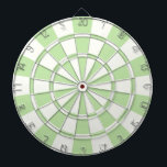 Jeu De Fléchettes Vert Clair Et Blanc<br><div class="desc">Cible de flechettes Vert Et Blanc Clair</div>