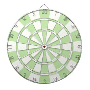 Jeu De Fléchettes Vert Clair Et Blanc