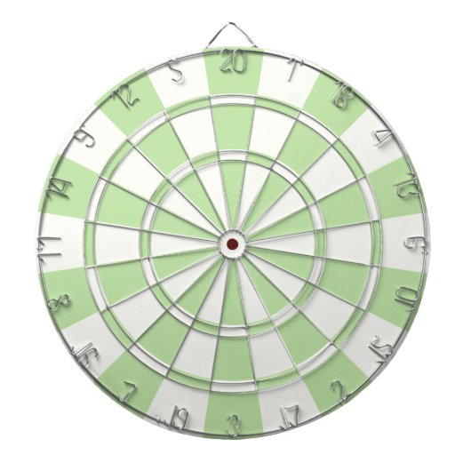 Jeu De Fléchettes Vert Clair Et Blanc (Devant)