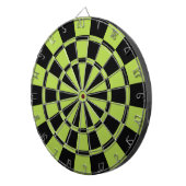 Jeu De Fléchettes Vert et noir de chaux (Devant droit)