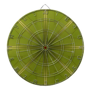 Jeu De Fléchettes Vert et Or