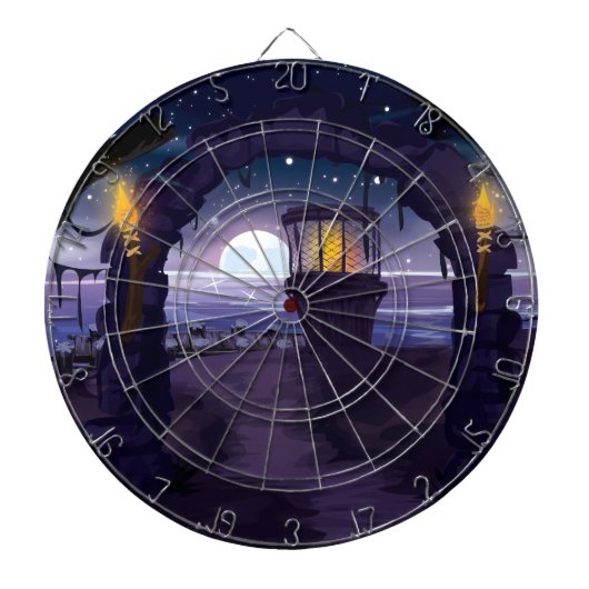 Jeu De Fléchettes Vieux phare sinistre (Devant)