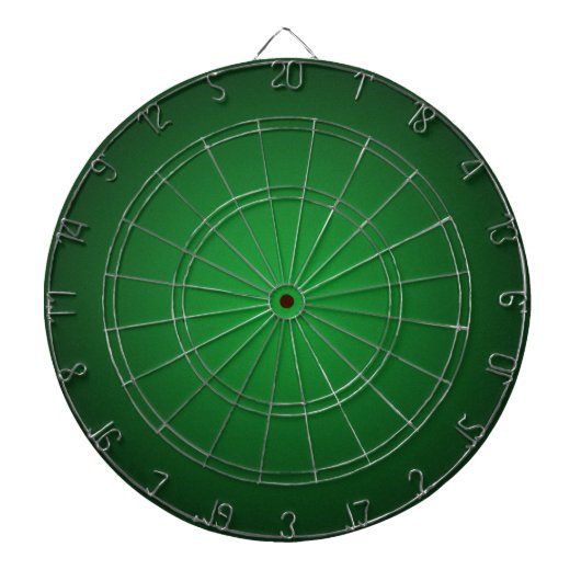 Jeu De Fléchettes Vignette Vert-Noir Grainy (Devant)