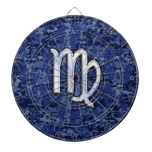 Jeu De Fléchettes Virgo Zodiac Connexion Camouflage numérique bleu
