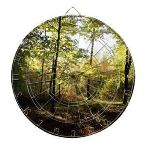 Jeu De Fléchettes Vitrage de forêt