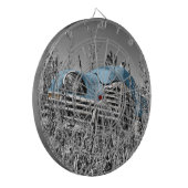 Jeu De Fléchettes Voiture bleue vintage (Devant gauche)