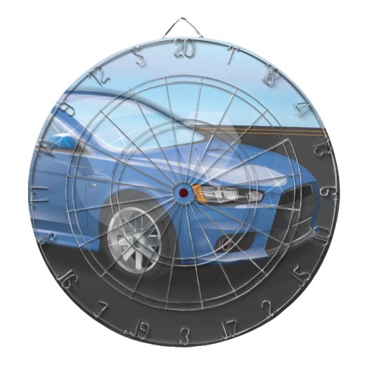 Jeu De Fléchettes Voiture de sport (Devant)