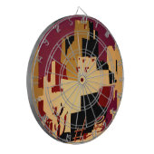 Jeu De Fléchettes Western Southwest Pueblo WPA National (Devant gauche)